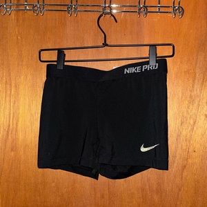 black nike pro spandex
